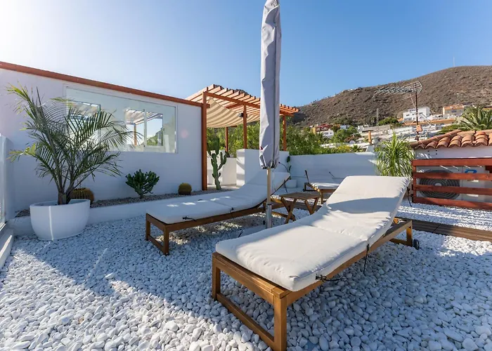 Gs Luxury With Stunning Views And A Solarium In Villa Arona (Tenerife)